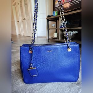 DKNY leather satchel